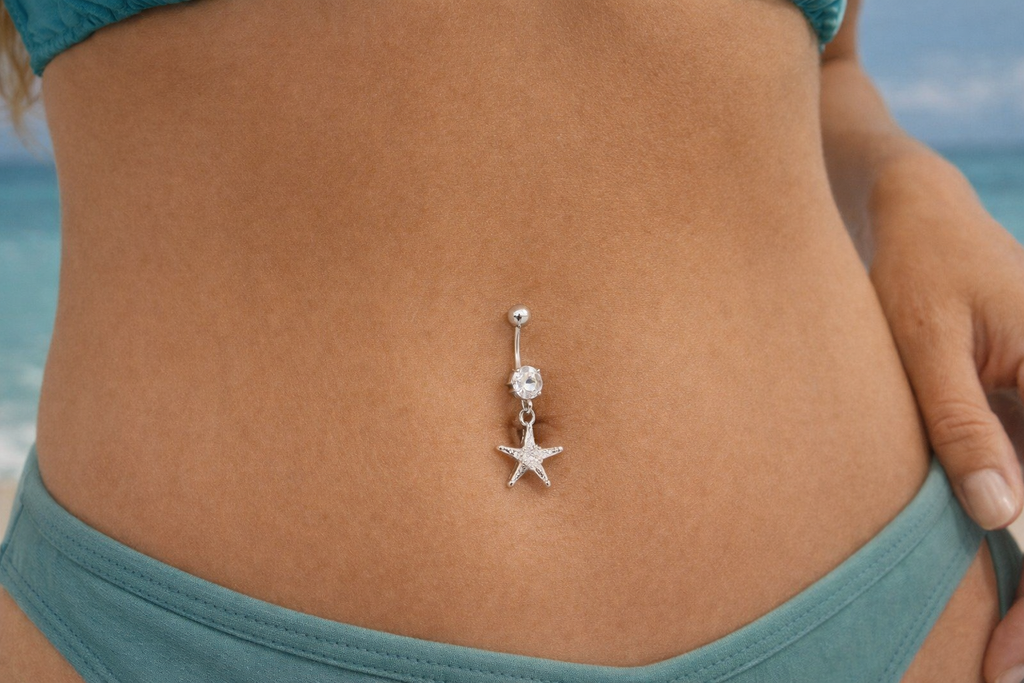 Starfish Belly Ring