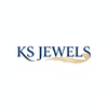 Generate a high resolution logo for the beach jewellery store KS JEWELS. 