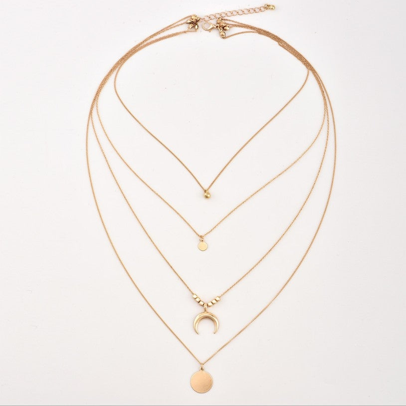 Bohemian Style Moonlight Necklace