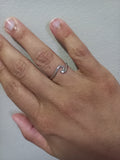 Sterling Silver Wave Ring